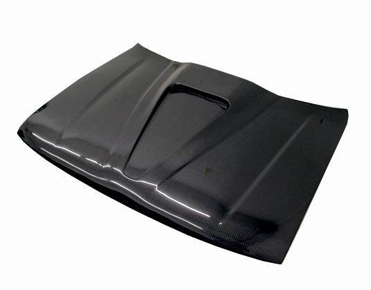 VIS Racing - Carbon Fiber Hood SS Style for Toyota Tacoma 2DR 95-00