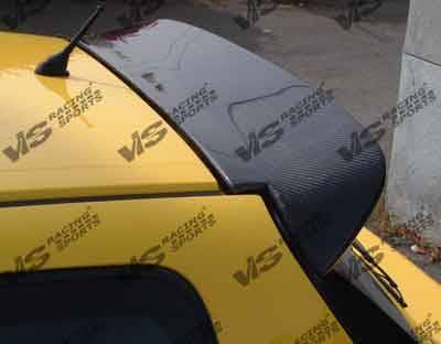 VIS Racing - Carbon Fiber Spoiler Type S  Style for Honda Civic Hatchback 1992-1995