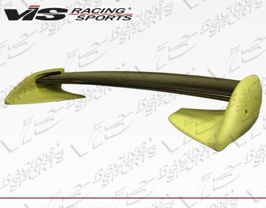 VIS Racing - Carbon Fiber Center Deck Spoiler OEM Style for Mazda RX7 93-99