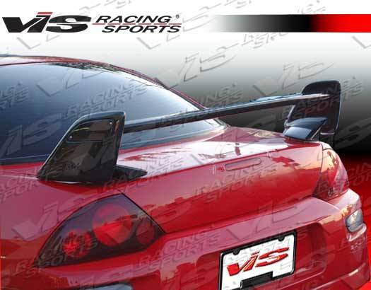 VIS Racing - Carbon Fiber Spoiler V Line Style for Mitsubishi Eclipse 2DR 00-05