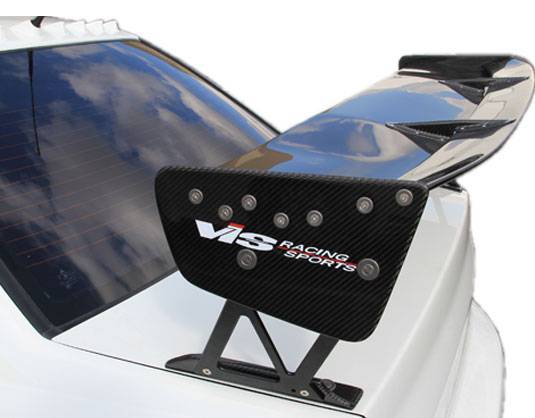 VIS Racing - Carbon Fiber Spoiler VTX V Style for Mitsubishi Evo8 4DR 2003-2007