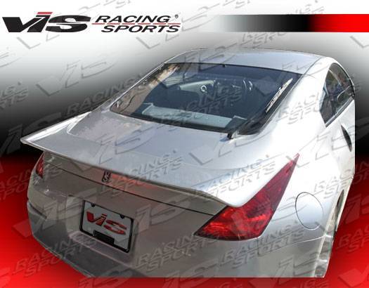 VIS Racing - Carbon Fiber Spoiler Invader 2 Style for Nissan 350Z 2DR 03-08