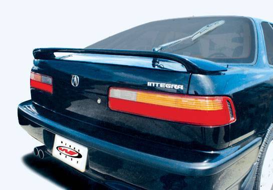 Wings West - 1990-1993 Acura Integra 2/4Dr Factory Style wing No Center Leg
