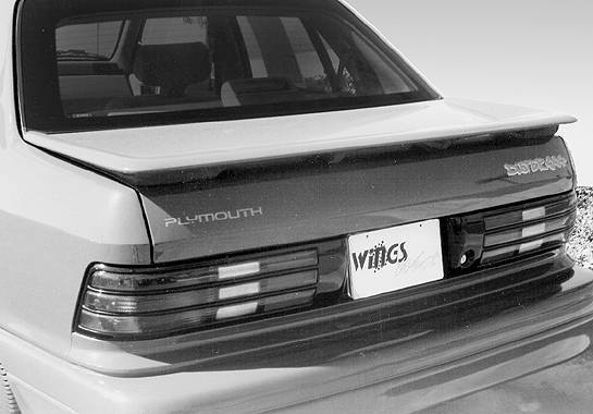 Wings West - 1987-1994 Dodge Shadow Factory Style Wing