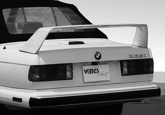 Wings West - 1984-1991 Bmw 318/325 F40 Style Wing No Light