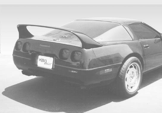 Wings West - 1991-1997 Chevrolet Corvette Super Style Wing No Light