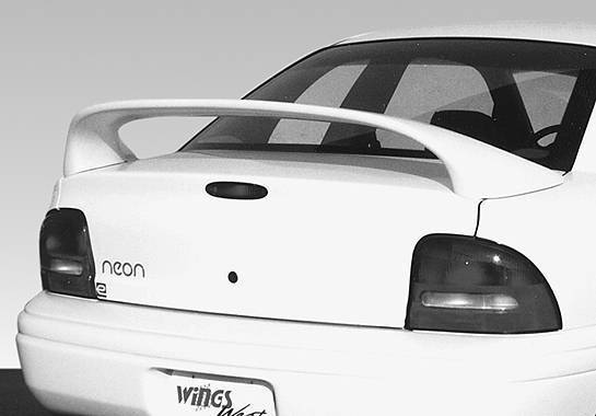 Wings West - 1995-1999 Dodge Neon 7 inches Mid Wing No Light