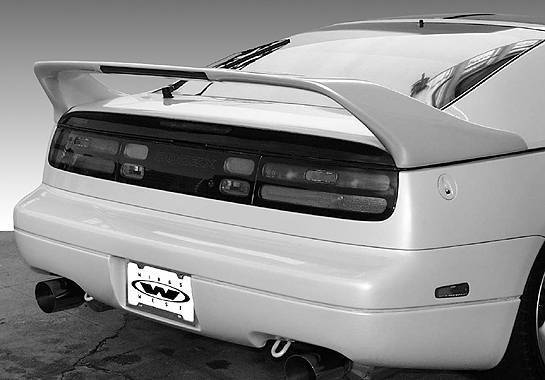 Wings West - 1990-1996 Nissan 300Zx Mid Wing No Light Truck Freight
