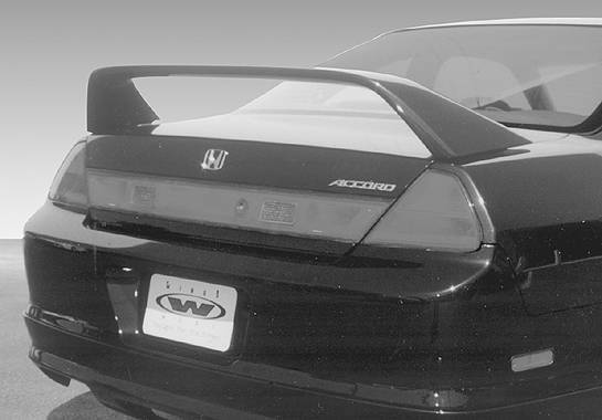 Wings West - 1998-2002 Honda Accord 2Dr Type R Style Wing No Light
