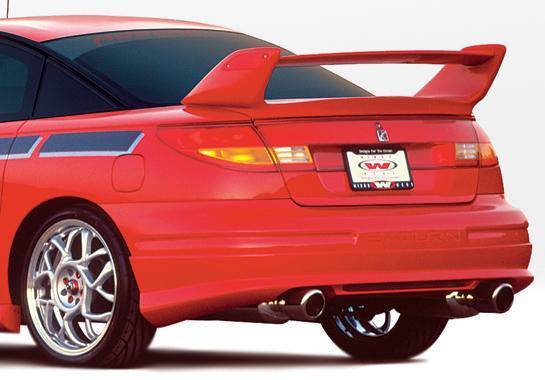 Wings West - 1997-2000 Saturn Sc Coupe Adj. Commando Style Wing No Light