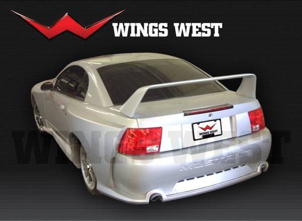 Wings West - 1999-2004 Ford Mustang Dominator Rear Wing No Light