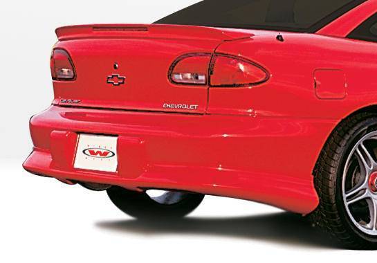 Wings West - 1995-1999 Chevrolet Cavalier 2/4Dr. Custom Style Rear Lip Polyurethane