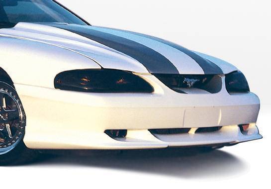 Wings West - 1994-1998 Ford Mustang All Models Custom Style Front Lip Polyurethane