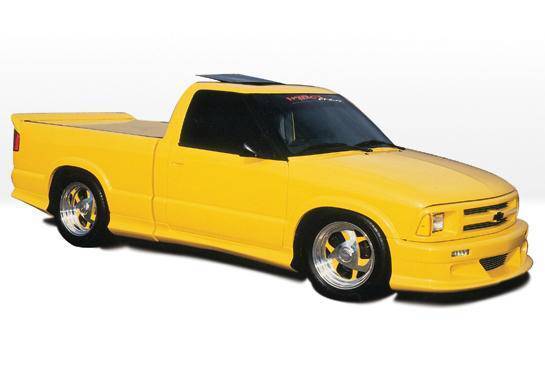 Wings West - 1996-1997 Chevrolet S 10 Extended Cab W/3-Door Custom Full Kit W/Roll Pan