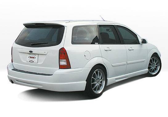 Wings West - 2000-2004 Ford Focus Wagon W-Typ Rear Lip Polyurethane