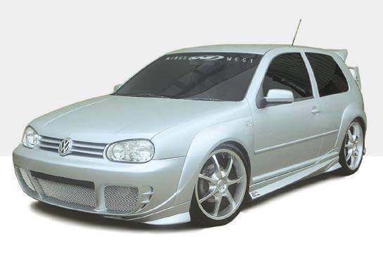 Wings West - 1999-2005 Volkswagen Golf/Gti 2dr G-Spec 4Pc Full Kit