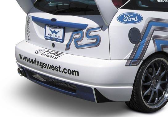 Wings West - 2000-2004 Ford Focus All Models Wrc Rear Bumper