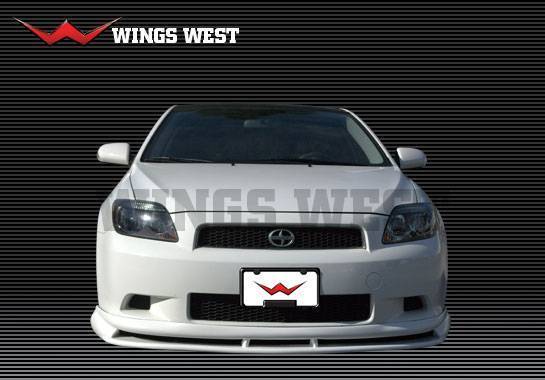 Wings West - 2005-2010 Scion Tc A-Spec Front Lip Polyurethane