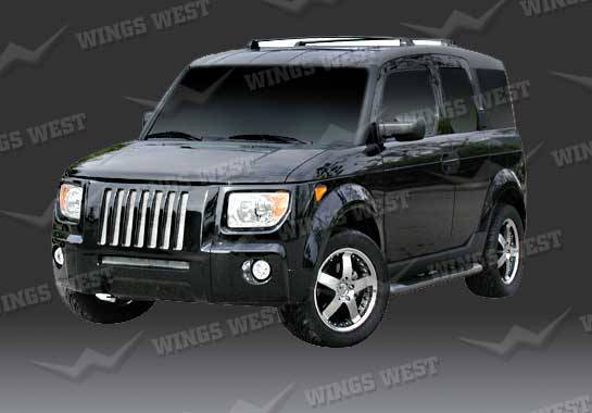 Wings West - 2003-2007 Honda Element H2 Grill Urethane