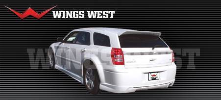 Wings West - 2005-2007 Dodge Magnum V8 Dual Exhaust Vip Rear Lower Wrap
