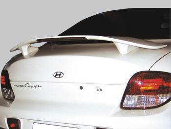 VIS Racing - 2000-2002 Hyundai Tiburon 2Dr Factory Style Spoiler