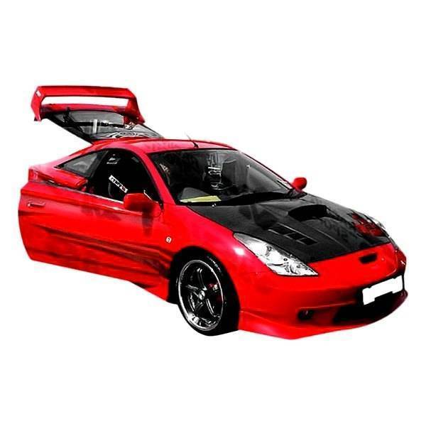 VIS Racing - 2000-2002 Toyota Celica 2Dr Techno R 1 Front Lip
