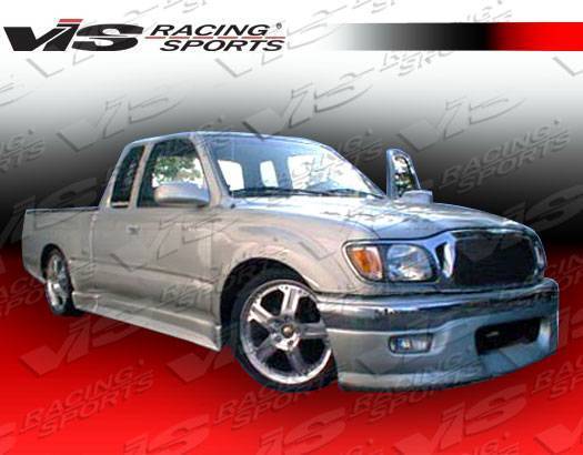 1995-2004 Toyota Tacoma 2Dr X-Cab Techno R Side Skirts 4Pc