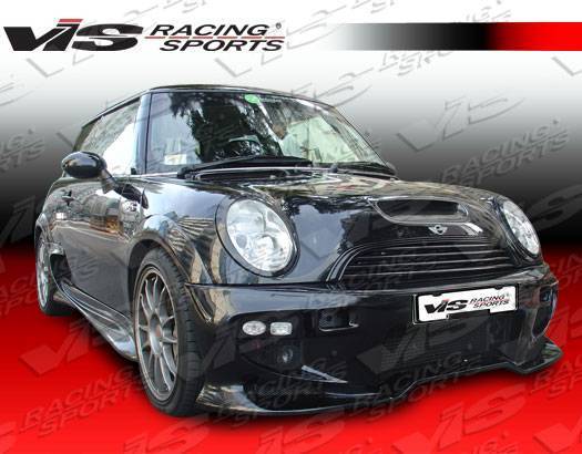 VIS Racing - 2002-2006 Bmw Mini Cooper S 2Dr Invader Front Bumper