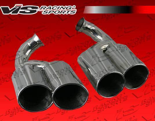 VIS Racing - 2002-2007 Porsche Cayenne A Tech Rear Exhaust Pipes