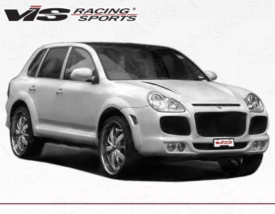 VIS Racing - 2002-2007 Porsche Cayenne G Tech Complete Lip Kit