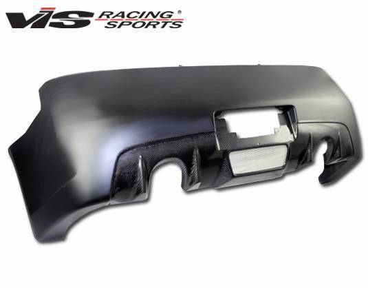 VIS Racing - 2003-2007 Infiniti G35 2Dr Z Speed Rear Bumper With Carbon Lower Center