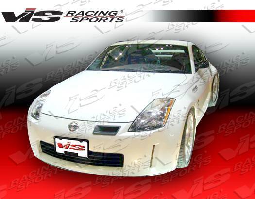 VIS Racing - 2003-2008 Nissan 350Z 2Dr Techno R Carbon Fiber Bumper Intake Duct