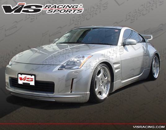 VIS Racing - 2003-2008 Nissan 350Z 2Dr Vip Side Skirts