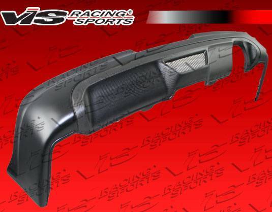VIS Racing - 2005-2006 Acura Rsx 2Dr Techno R 2 Rear Lip With Carbon Center