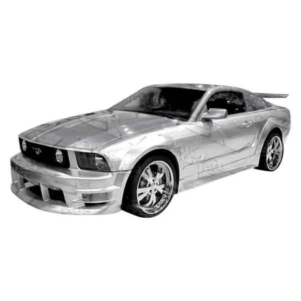 VIS Racing - 2005-2013 Ford Mustang 2Dr Burn Out Door Panels