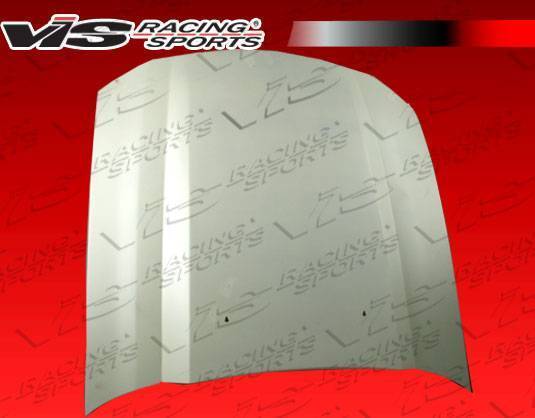 VIS Racing - 2005-2009 Ford Mustang 2Dr Cowl Induction Fiberglass Hood