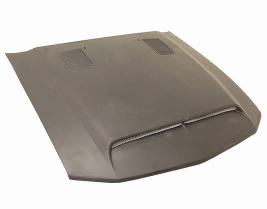 VIS Racing - 2005-2009 Ford Mustang 2Dr Gt 500 Style Fiberglass Hood