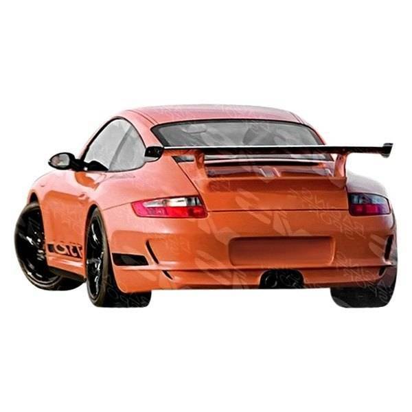 VIS Racing - 2005-2008 Porsche 997 2Dr GT3 Style Rear Bumper With Center Exhaust