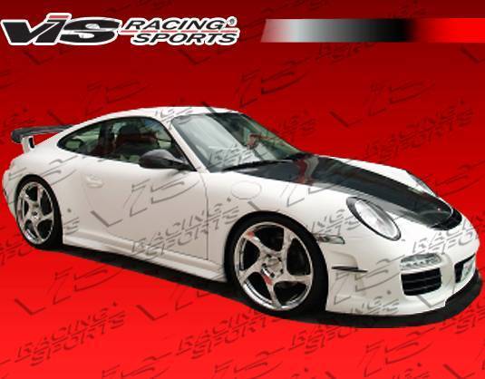 VIS Racing - 2005-2011 Porsche 997 2Dr Mania Side Skirts
