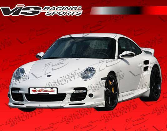 VIS Racing - 2005-2011 Porsche 997 2Dr Turbo Style Side Skirts