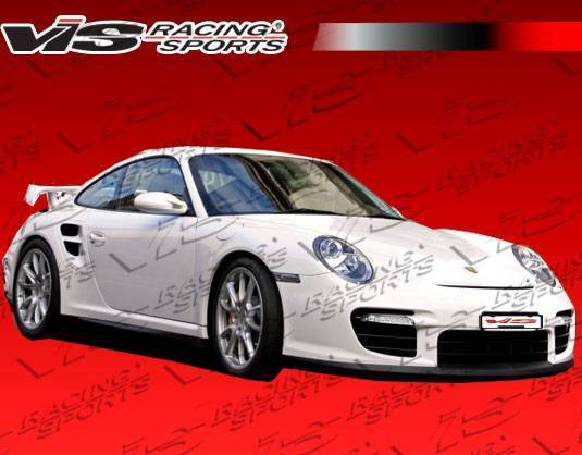 VIS Racing - 2005-2011 Porsche 997 Turbo 2dr GT 2 Style look Side Skirts