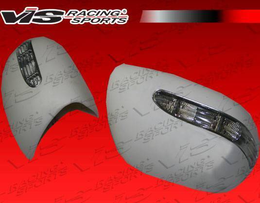 VIS Racing - 2006-2011 Honda Civic 4Dr Vip Mirror Cover With Led Signal Light