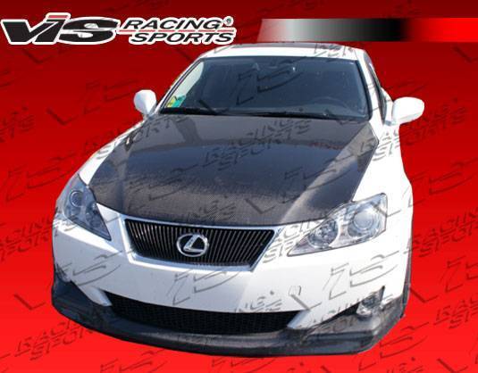 VIS Racing - 2006-2008 Lexus Is 250/350 Techno R Carbon Fiber Lip