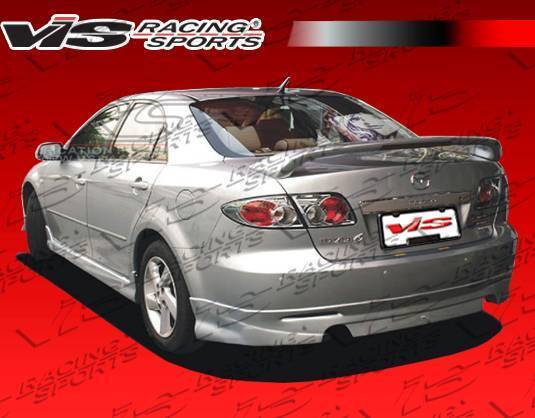 VIS Racing - 2006-2008 Mazda 6 4Dr Vip Rear Lip