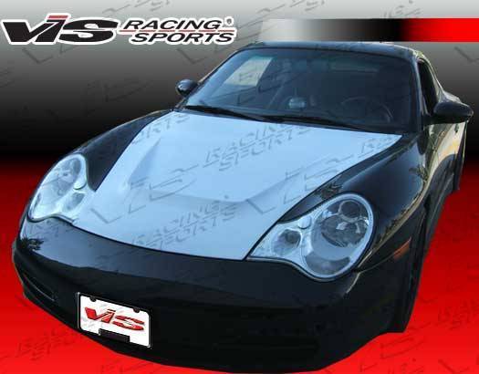 VIS Racing - 2006-2012 Porsche Cayman 2Dr G Tech Style Fiberglass Hood