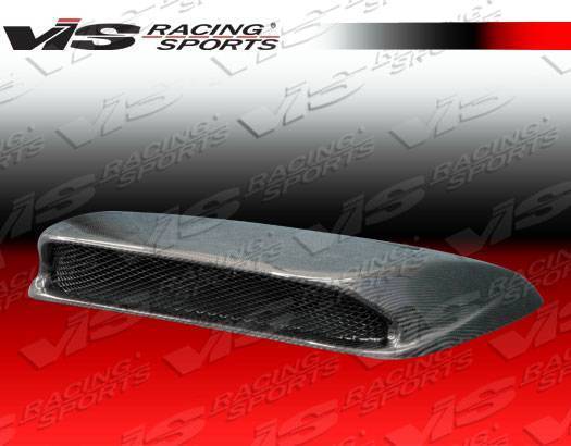 VIS Racing - 2006-2007 Subaru Wrx 4Dr Sti Carbon Fiber Hood Scoop