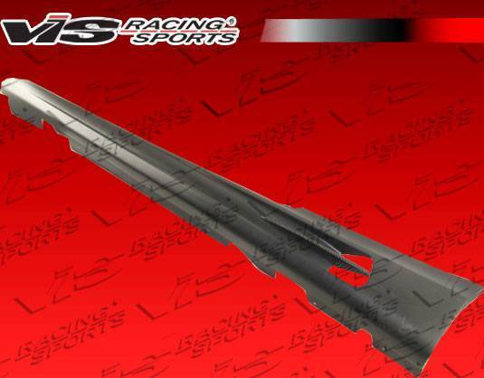 VIS Racing - 2007-2013 Bmw E92 2Dr Rsr Side Skirts With Carbon Trim