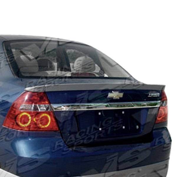 VIS Racing - 2007-2008 Chevrolet Aveo 4Dr Fuzion Spoiler