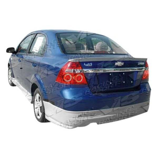 VIS Racing - 2007-2008 Chevrolet Aveo 4Dr Fuzion Rear Lip