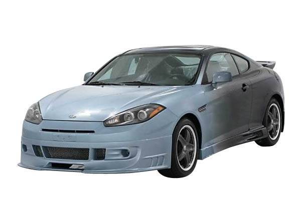 VIS Racing - 2007-2008 Hyundai Tiburon 2Dr Razor Front Lip